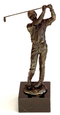 Golfer Bronzensculptuur MA246